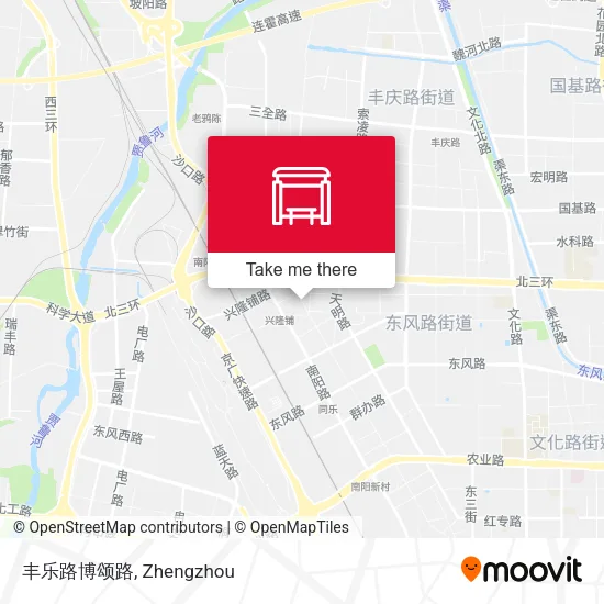 丰乐路博颂路 map