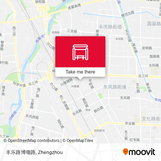 丰乐路博颂路 map