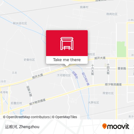 运粮河 map