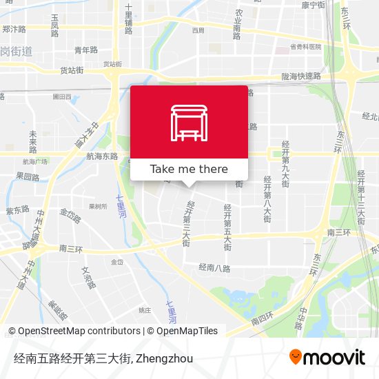 经南五路经开第三大街 map