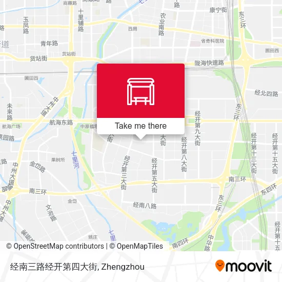 经南三路经开第四大街 map