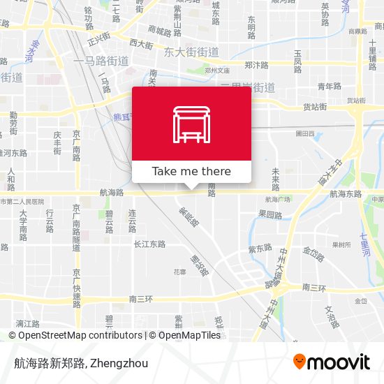 航海路新郑路 map