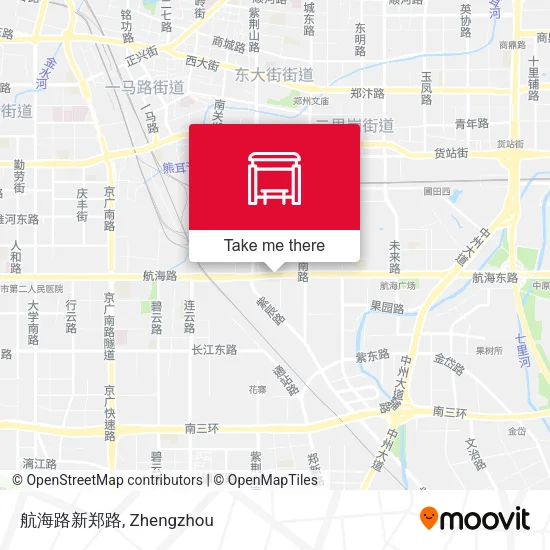 航海路新郑路 map