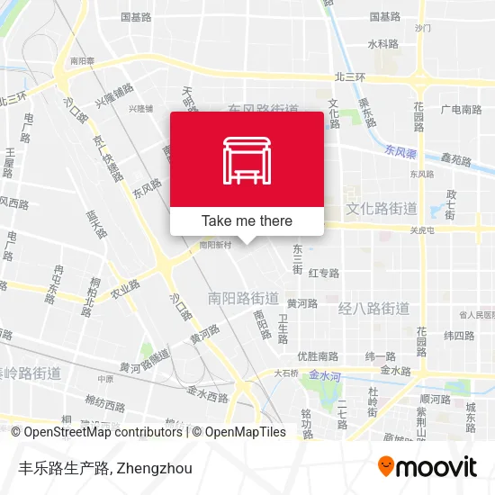 丰乐路生产路 map