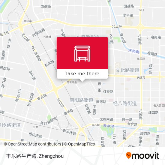 丰乐路生产路 map