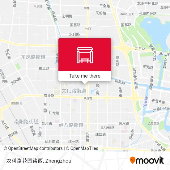 农科路花园路西 map