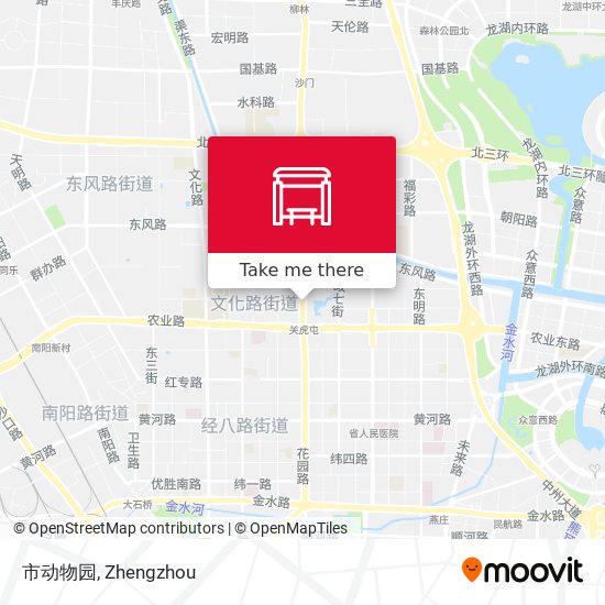 市动物园 map