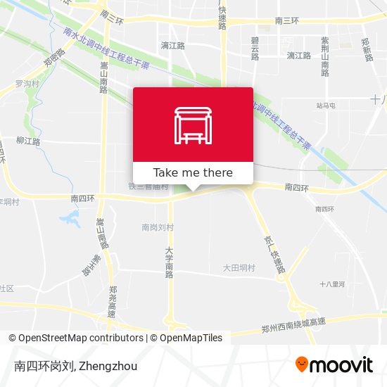 南四环岗刘 map