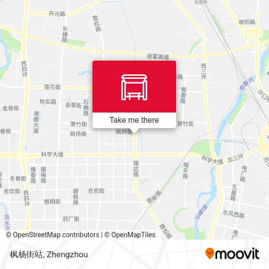 枫杨街站 map