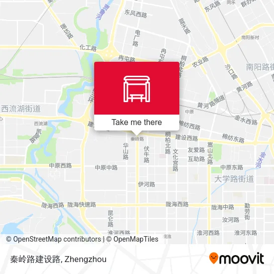 秦岭路建设路 map