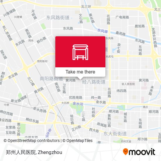 郑州人民医院 map
