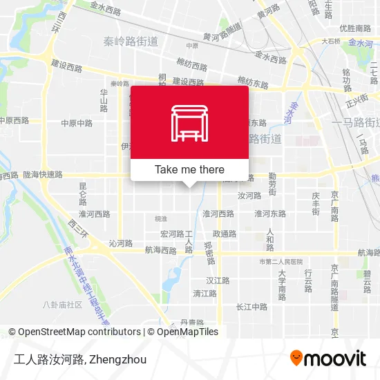工人路汝河路 map