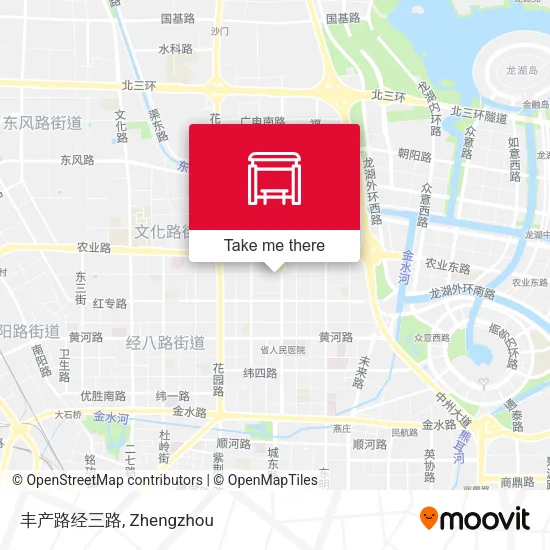 丰产路经三路 map