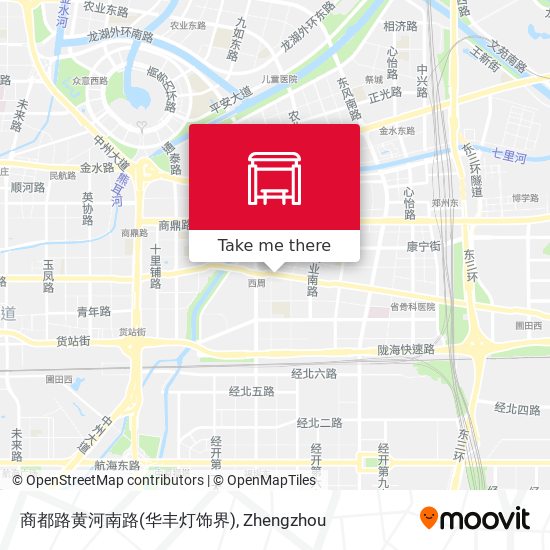商都路黄河南路(华丰灯饰界) map
