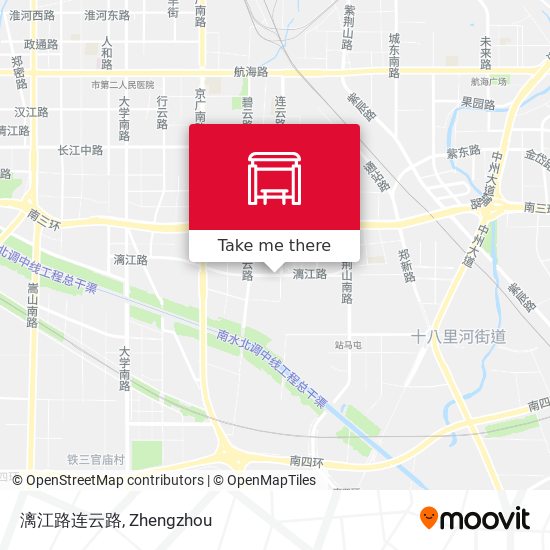 漓江路连云路 map