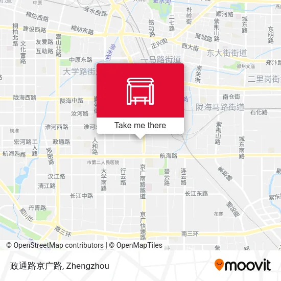 政通路京广路 map