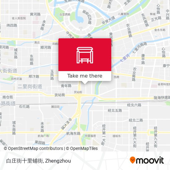 白庄街十里铺街 map