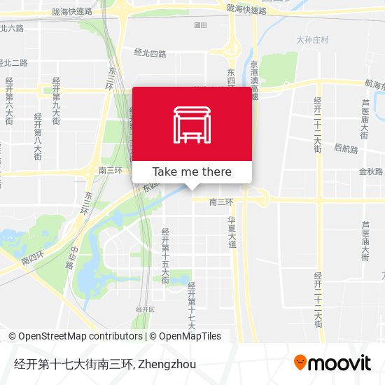 经开第十七大街南三环 map