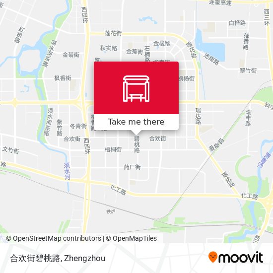 合欢街碧桃路 map