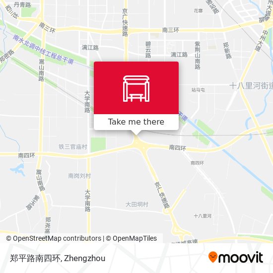 郑平路南四环 map