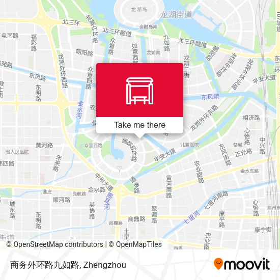 商务外环路九如路 map