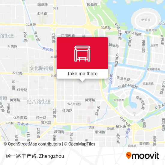 经一路丰产路 map