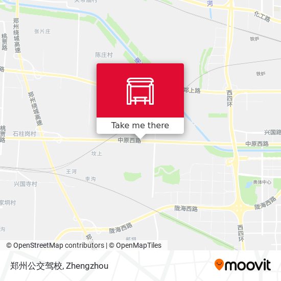 郑州公交驾校 map
