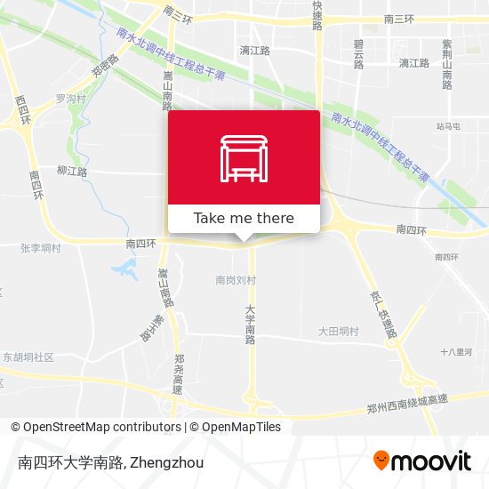 南四环大学南路 map