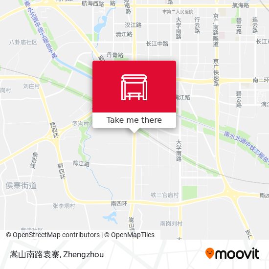嵩山南路袁寨 map