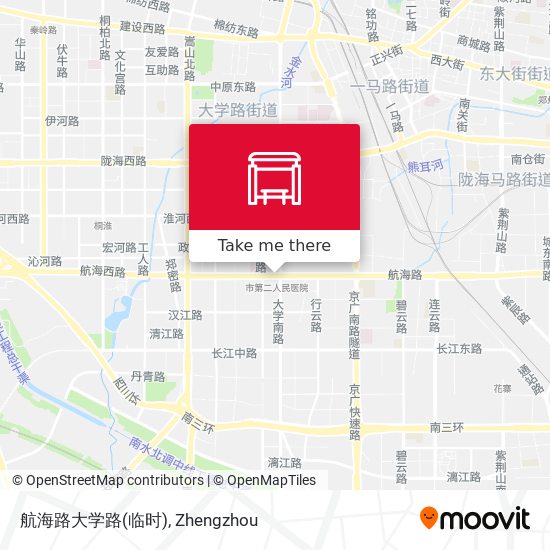 航海路大学路(临时) map