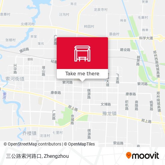 三公路索河路口 map