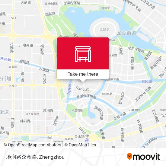 地润路众意路 map