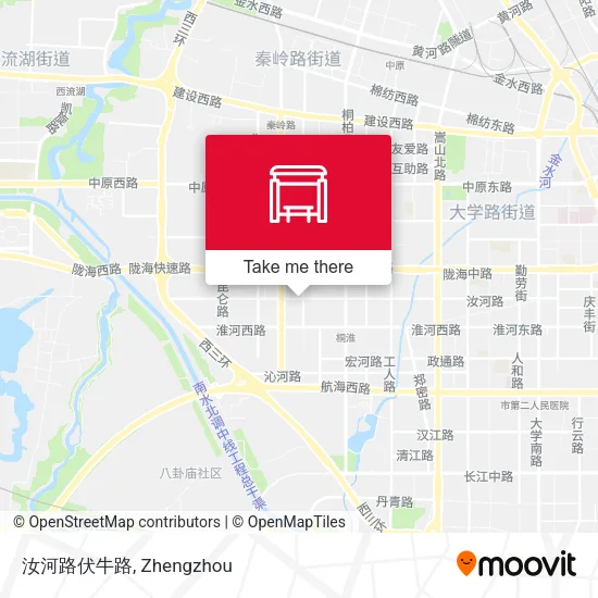 汝河路伏牛路 map