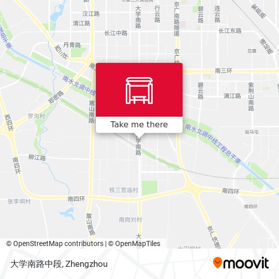 大学南路中段 map