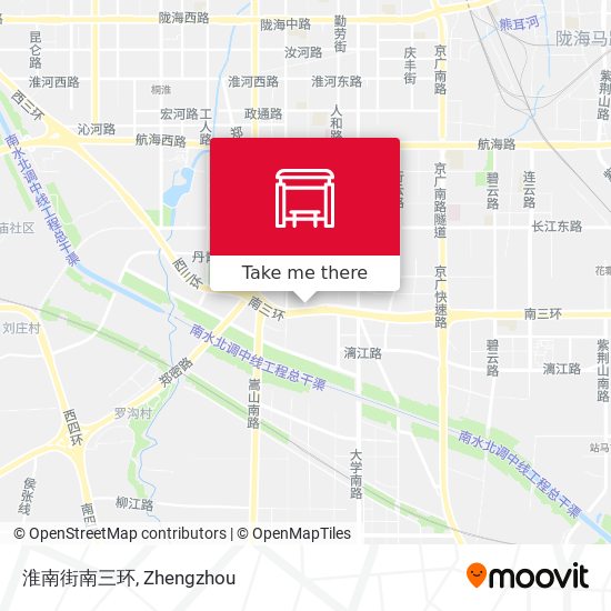 淮南街南三环 map