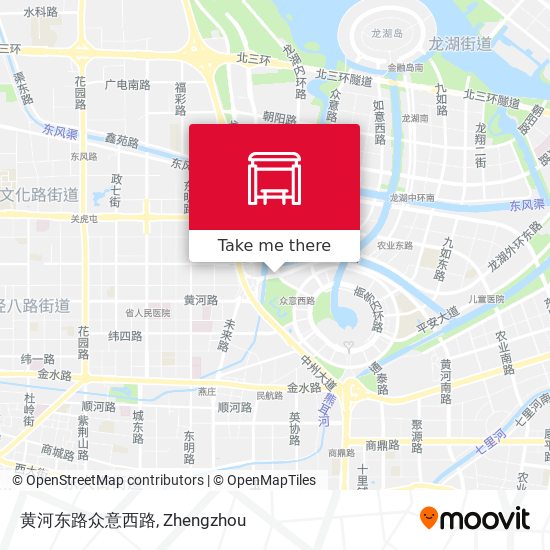 黄河东路众意西路 map