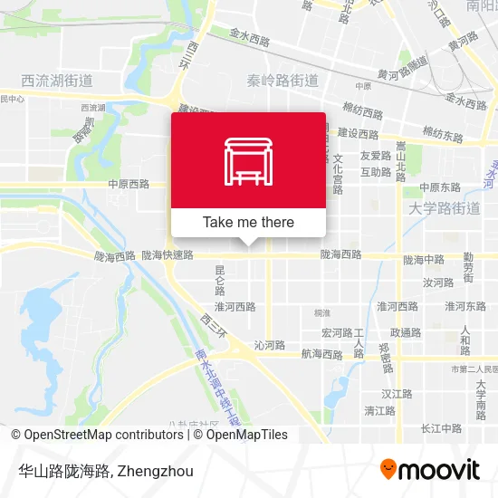 华山路陇海路 map