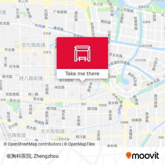 省胸科医院 map