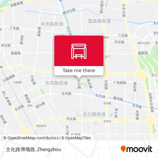 文化路博颂路 map