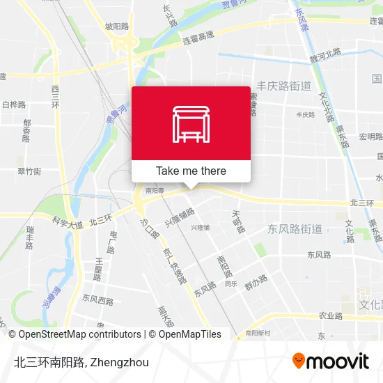 北三环南阳路 map