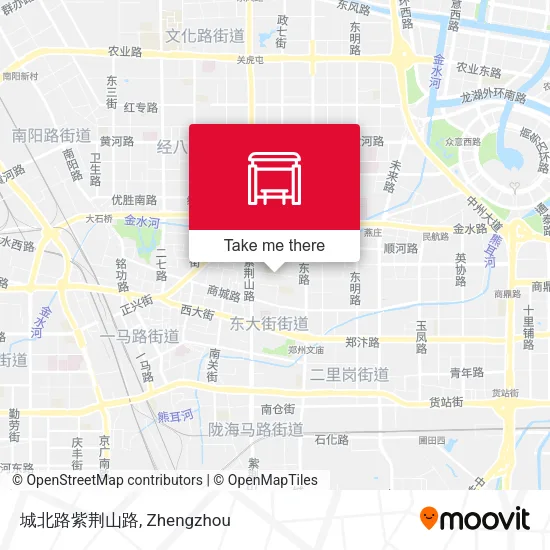 城北路紫荆山路 map