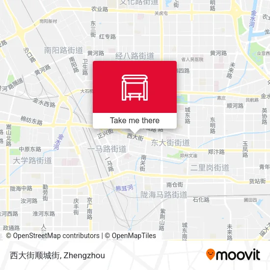 西大街顺城街 map