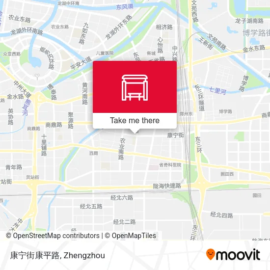 康宁街康平路 map