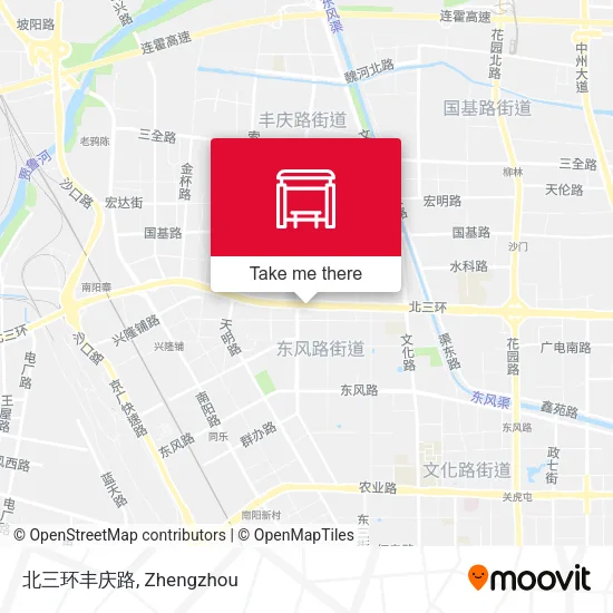 北三环丰庆路 map