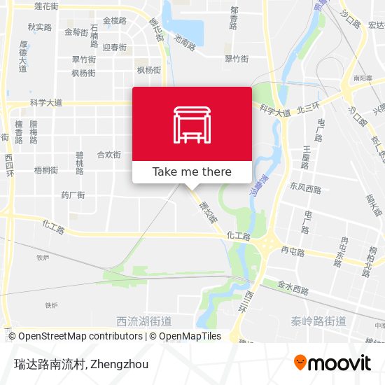 瑞达路南流村 map