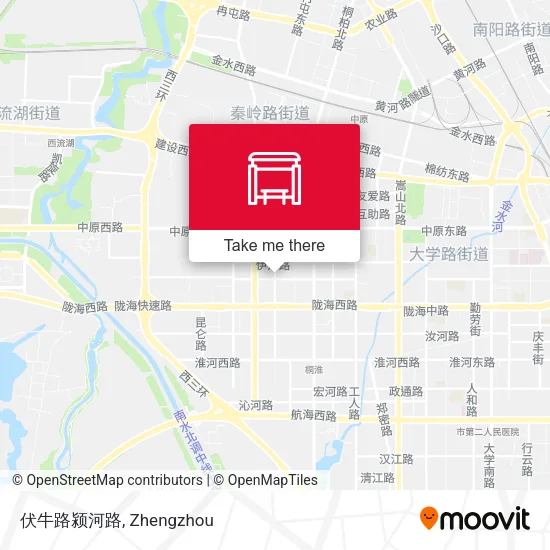伏牛路颍河路 map