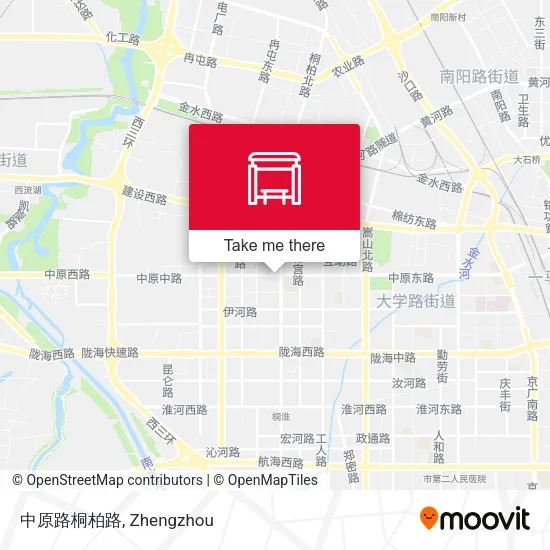 中原路桐柏路 map