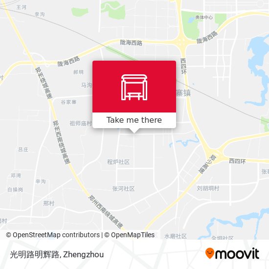 光明路明辉路 map