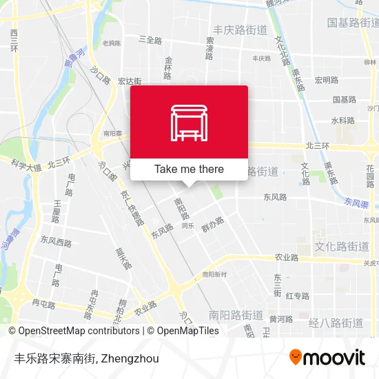 丰乐路宋寨南街 map