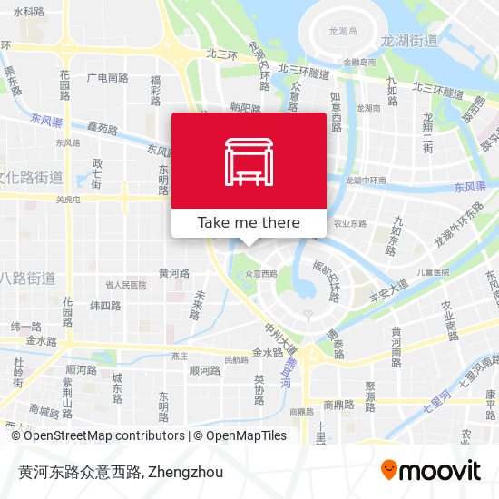 黄河东路众意西路 map